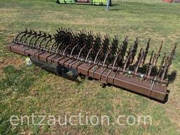 JD 12' ROTARY HOE, 3 PT., INCOMPLETE