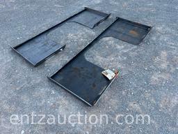 OPEN WELD ON SKID STEER PLATES, USSA