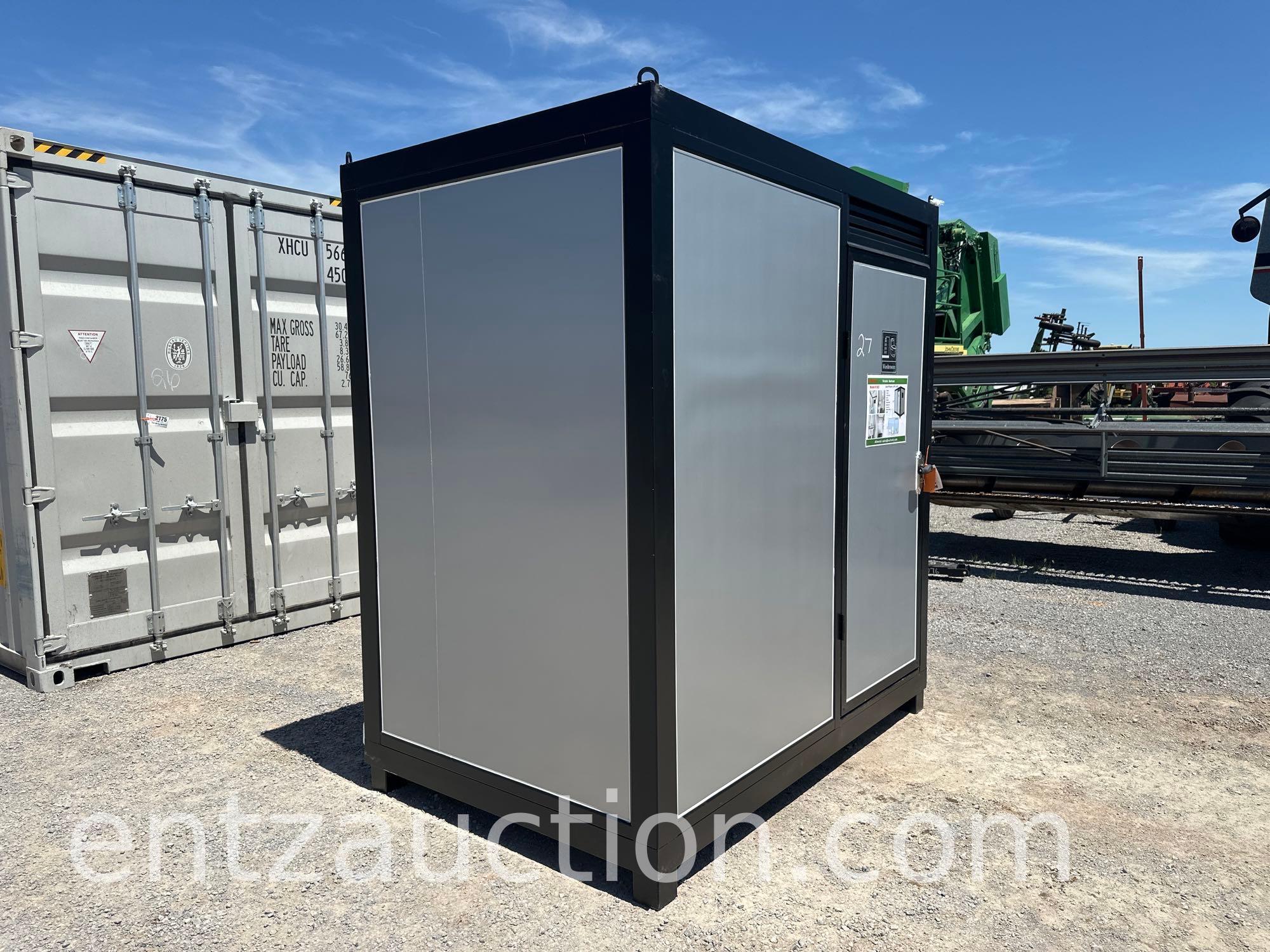 7' X 5' X 8' PORTABLE RESTROOM/SHOWER