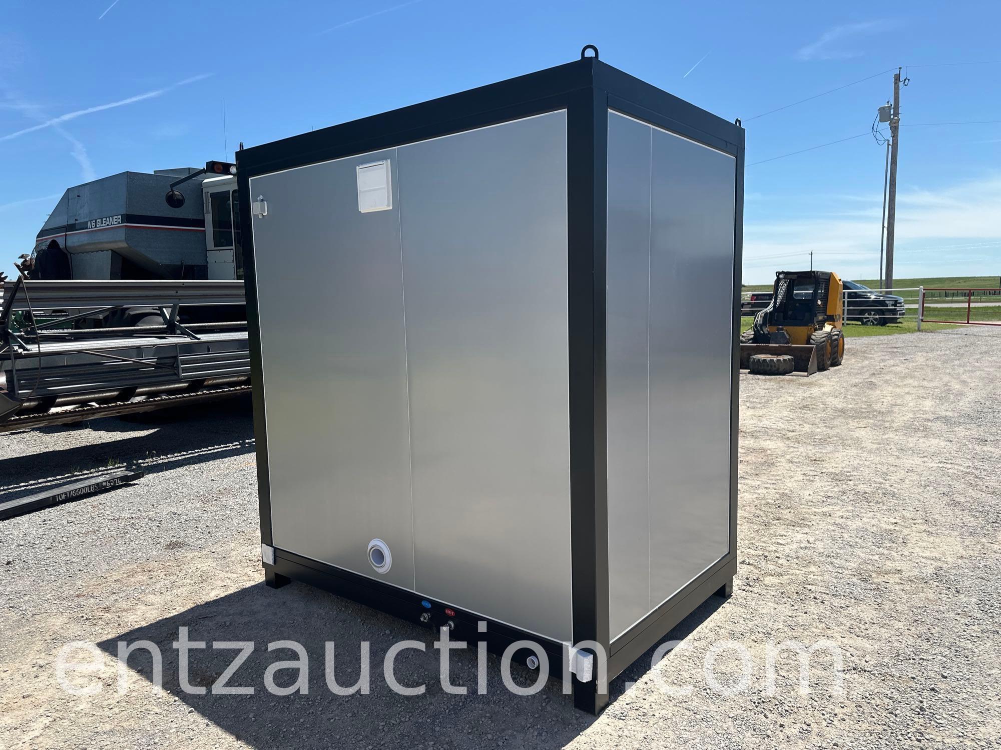 7' X 5' X 8' PORTABLE RESTROOM/SHOWER