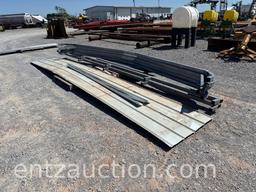 METAL CARPORT, 20' X 12' X 12', 10 SIDE POSTS
