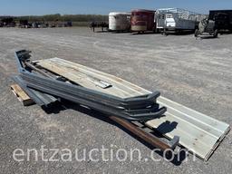 METAL CARPORT, 20' X 12' X 12', 10 SIDE POSTS