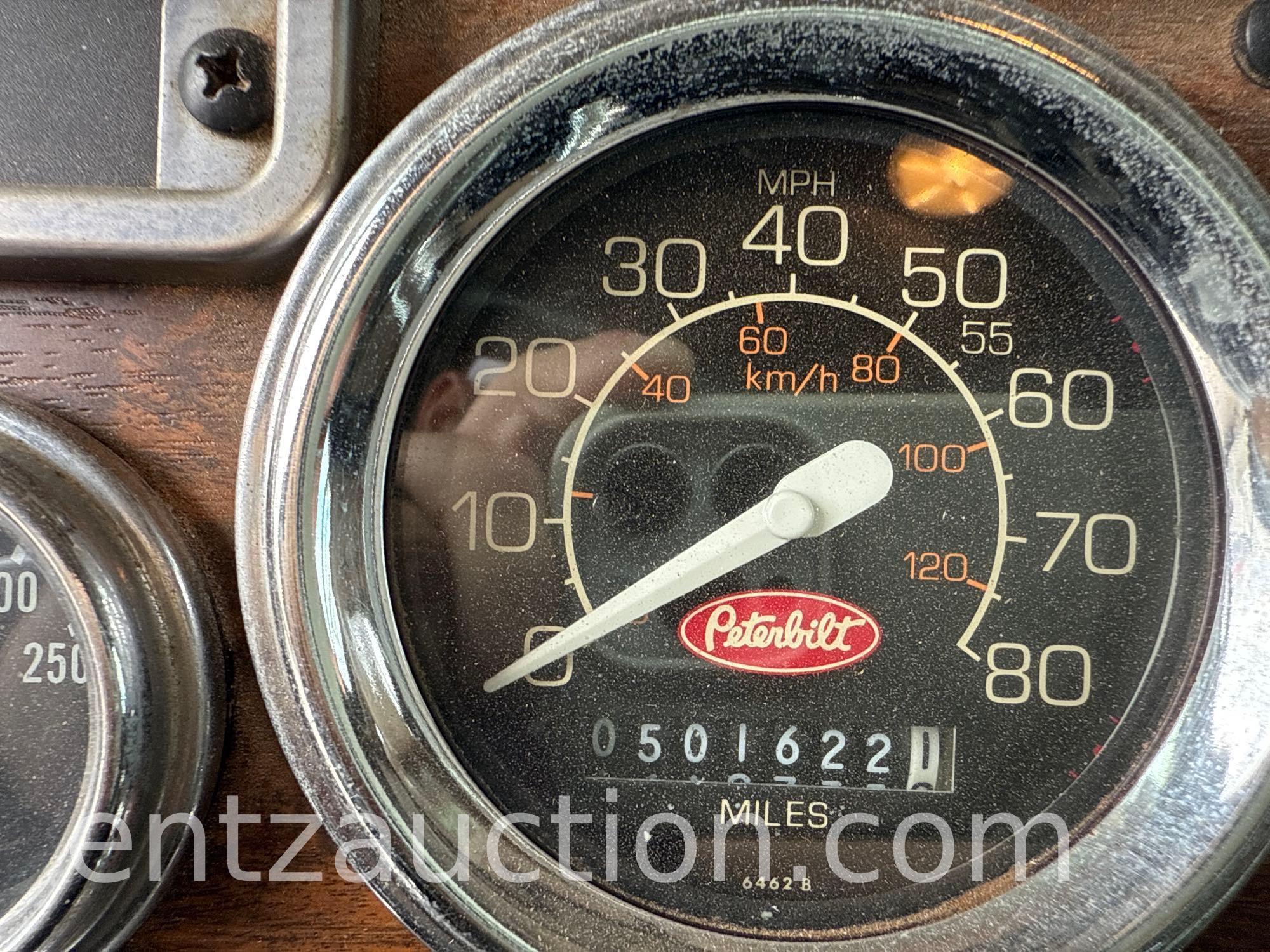 1999 PETERBILT 330 TRUCK, SLEEPER, 3126 CAT ENG.,