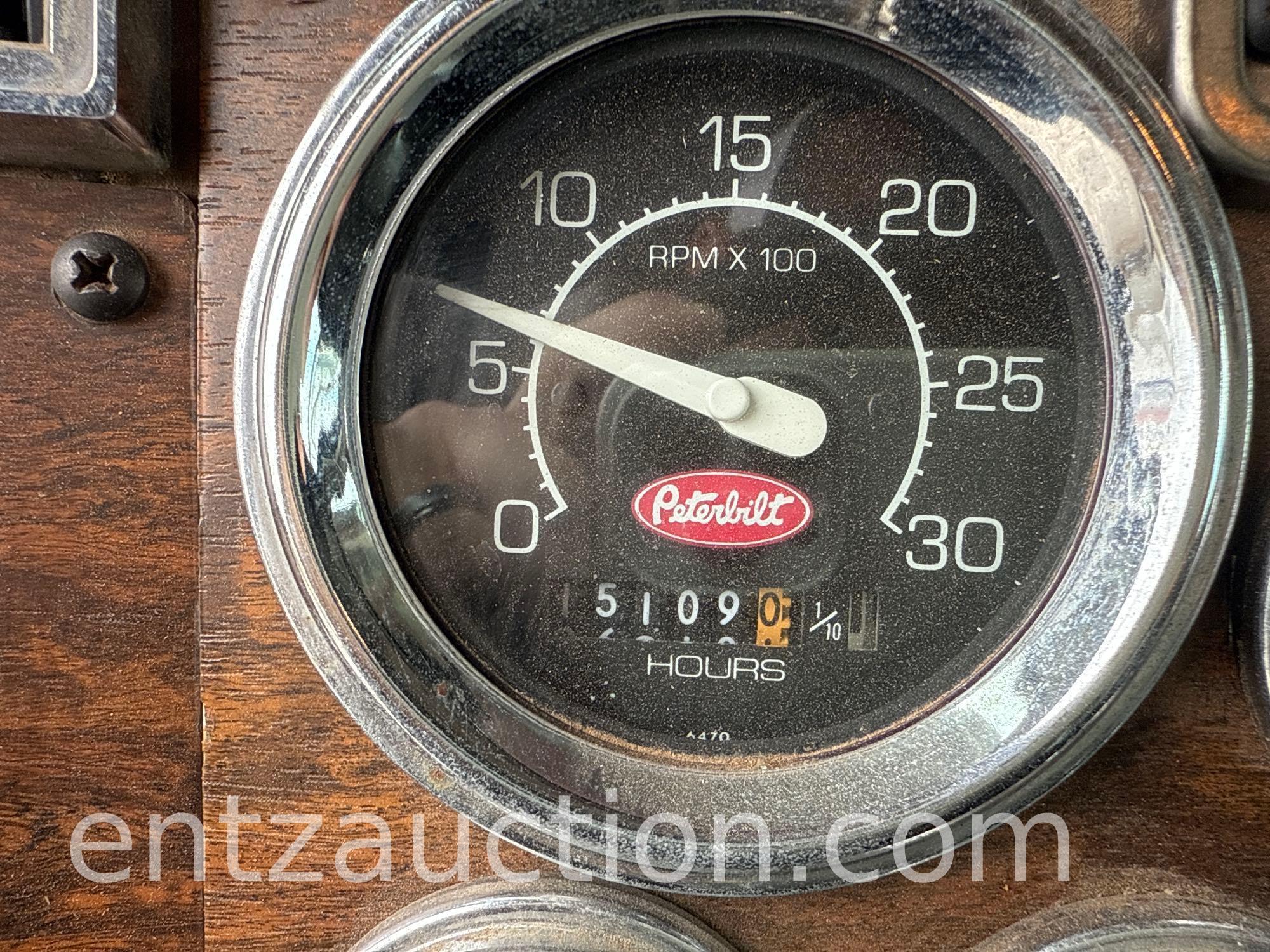 1999 PETERBILT 330 TRUCK, SLEEPER, 3126 CAT ENG.,