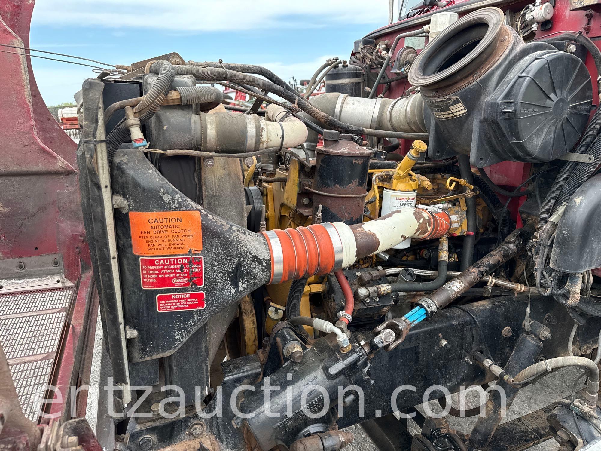 1999 PETERBILT 330 TRUCK, SLEEPER, 3126 CAT ENG.,