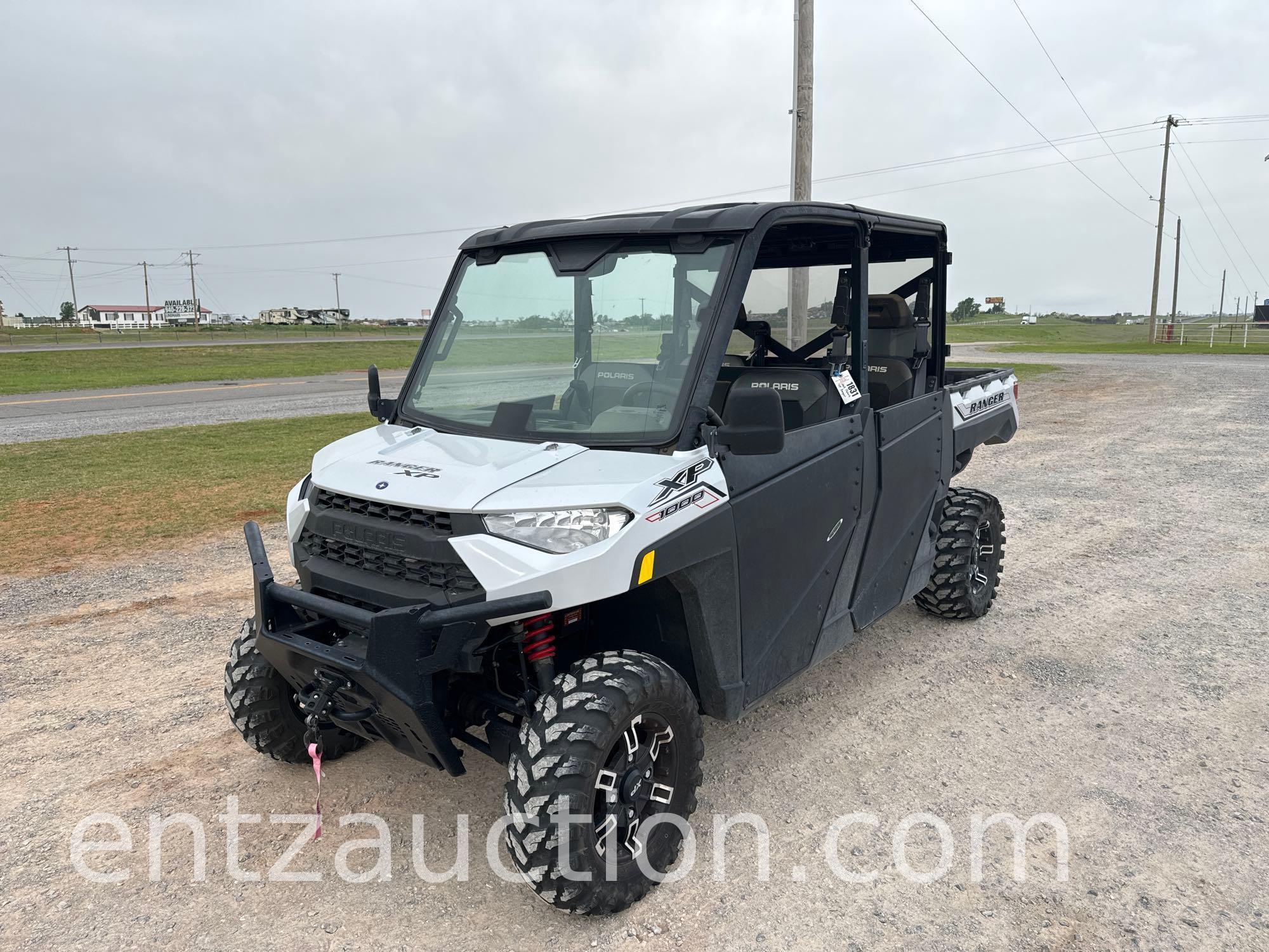 2021 POLARIS XP RANGER SIDE BY SIDE, 4 DOOR,