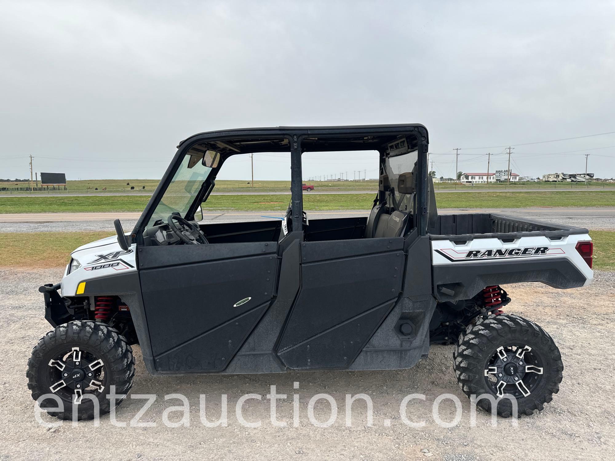2021 POLARIS XP RANGER SIDE BY SIDE, 4 DOOR,