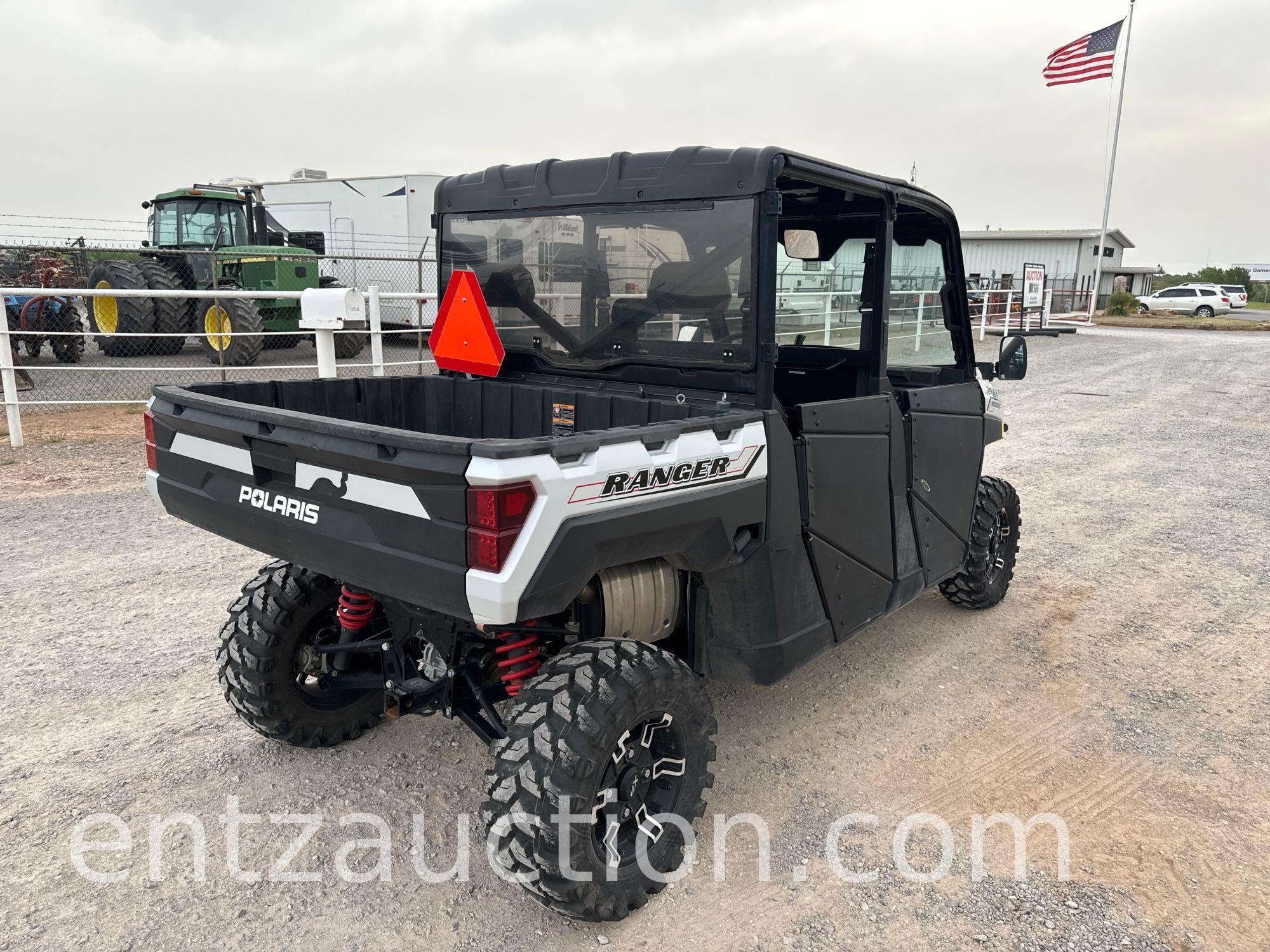 2021 POLARIS XP RANGER SIDE BY SIDE, 4 DOOR,
