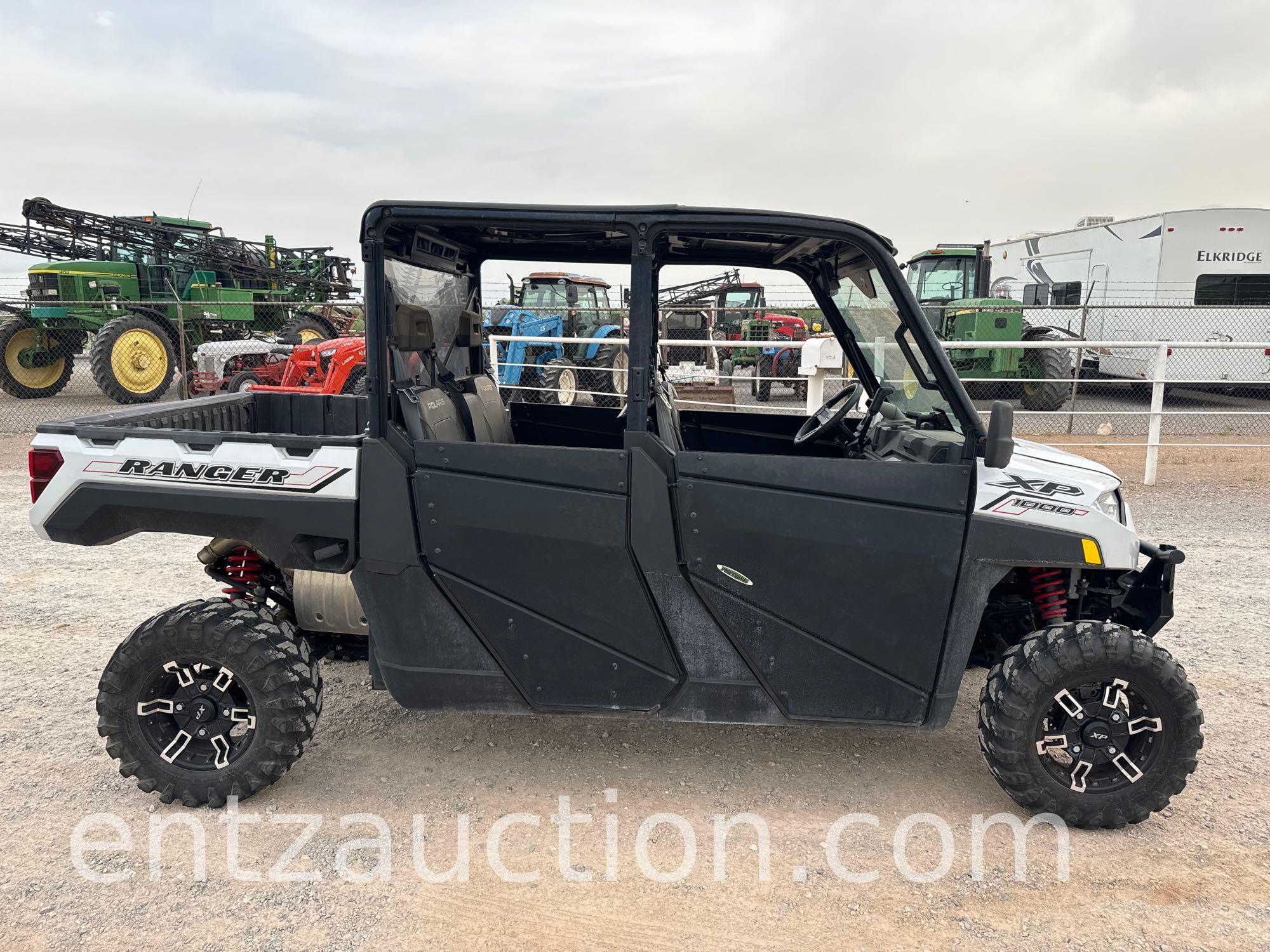 2021 POLARIS XP RANGER SIDE BY SIDE, 4 DOOR,