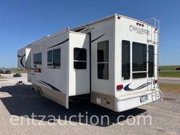 2006 KEYSTONE CHALLENGER 5TH WHEEL TRAVEL TRAILER,