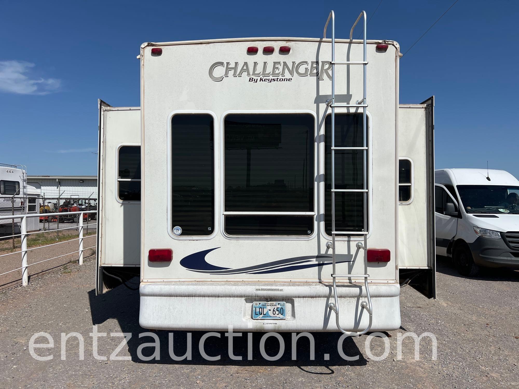 2006 KEYSTONE CHALLENGER 5TH WHEEL TRAVEL TRAILER,