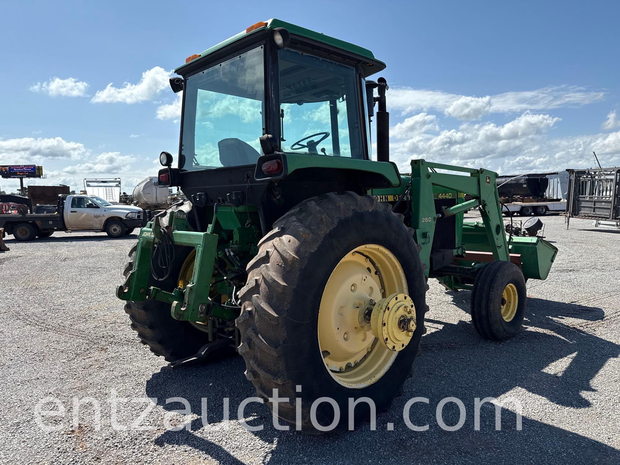 JD 4440 TRACTOR, QUAD RANGE, 3PT, PTO,