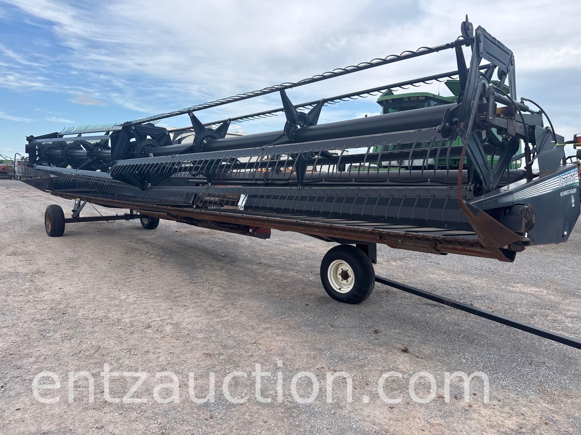 1999 MACDON 962 DRAPER HEADER, 36', FORE & AFT,