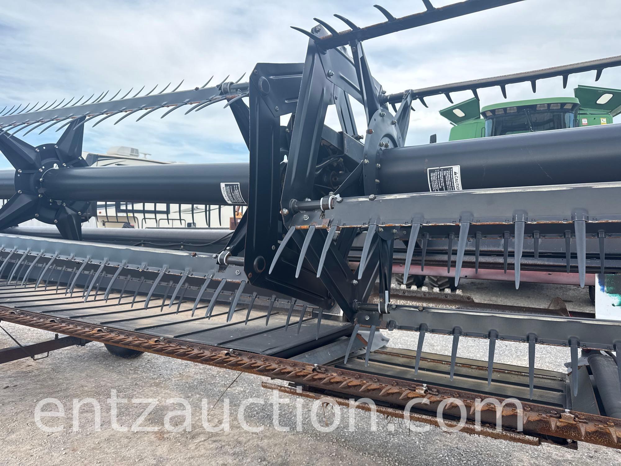 1999 MACDON 962 DRAPER HEADER, 36', FORE & AFT,