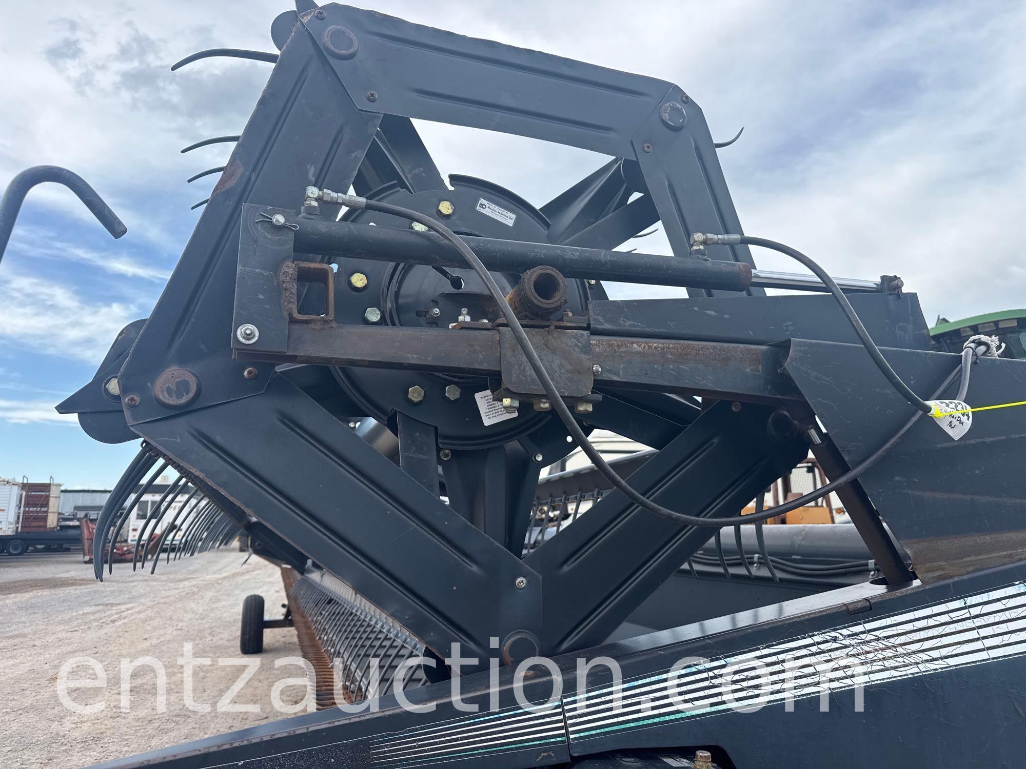 1999 MACDON 962 DRAPER HEADER, 36', FORE & AFT,