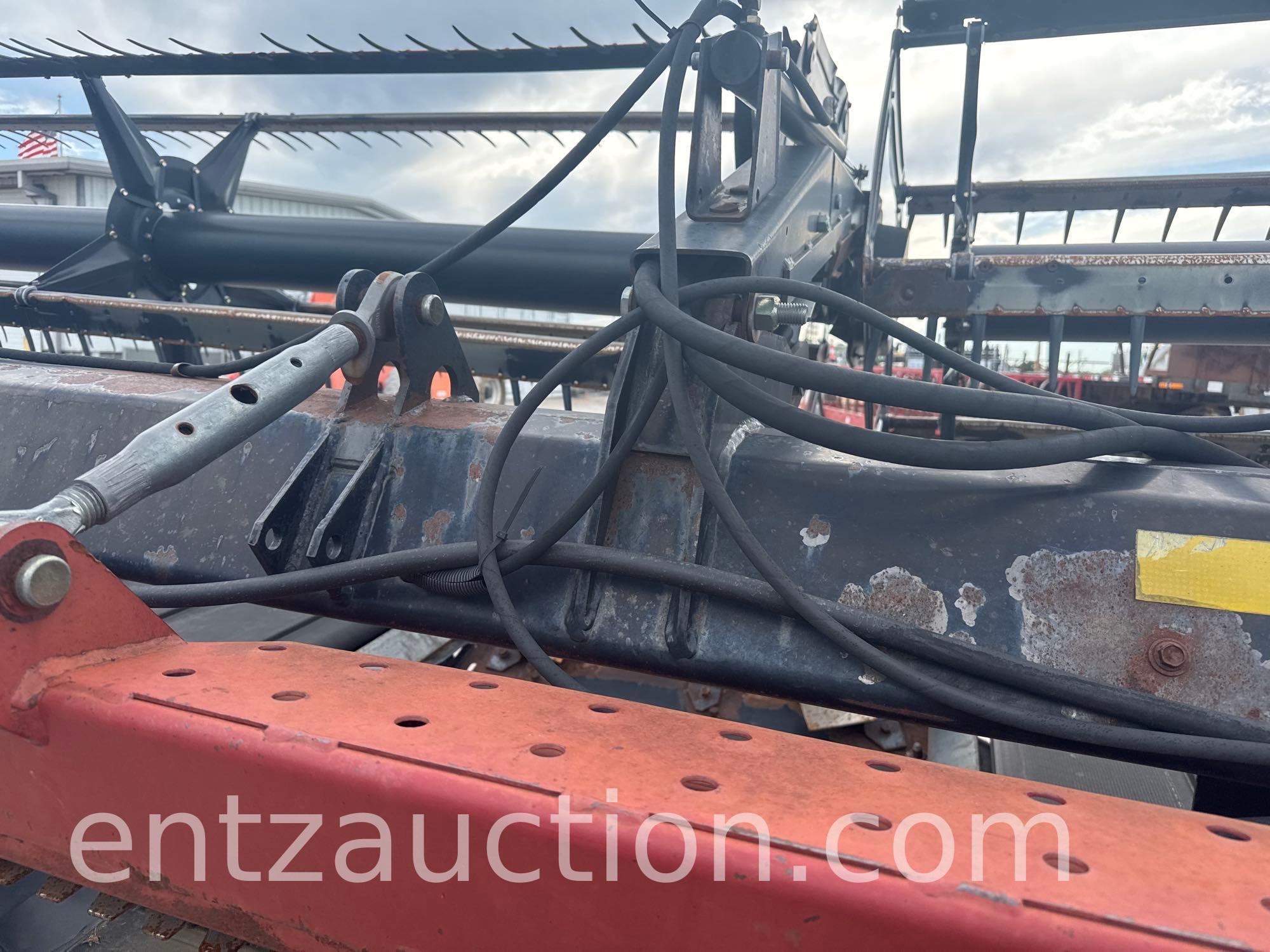 1999 MACDON 962 DRAPER HEADER, 36', FORE & AFT,