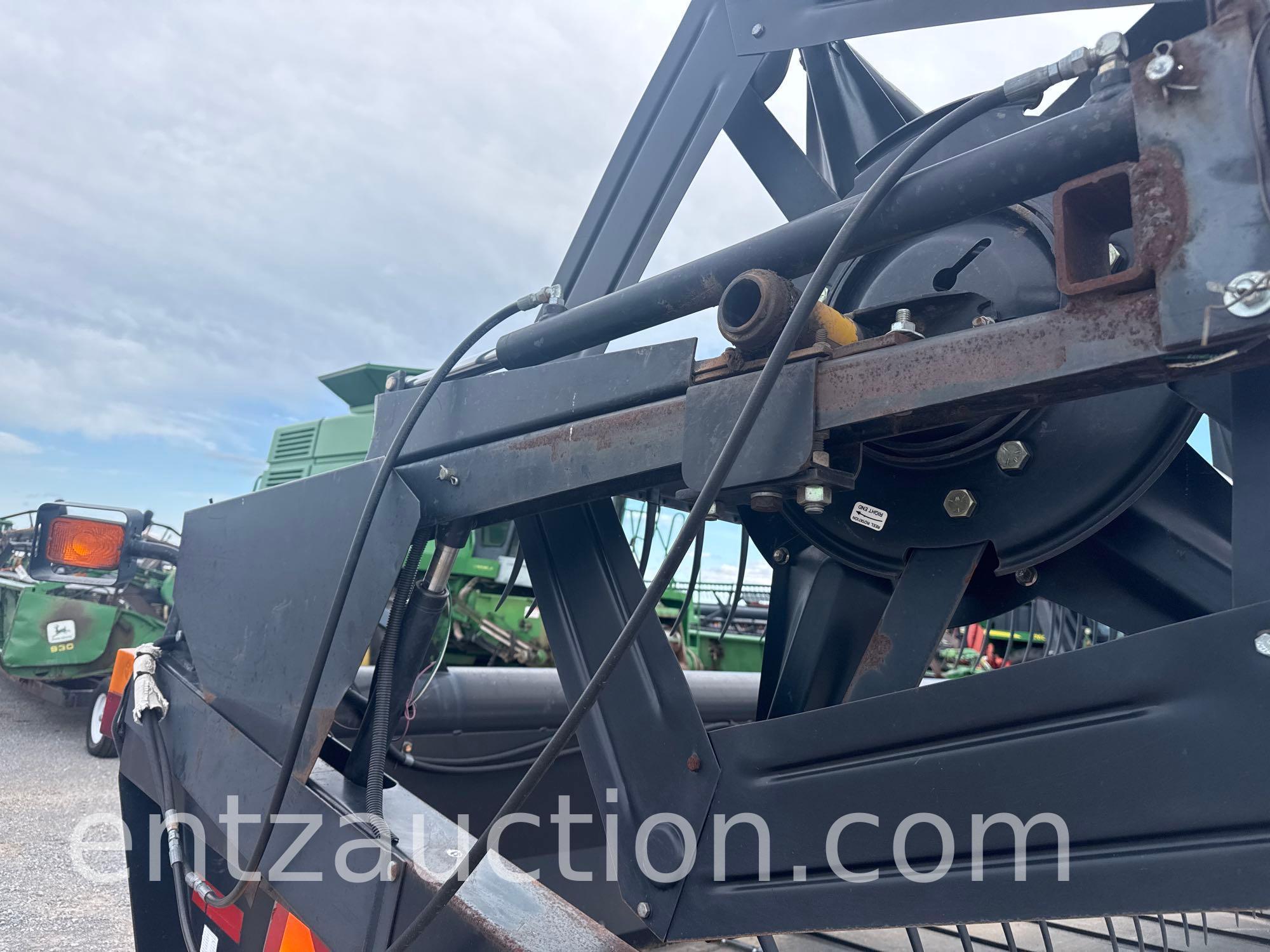 1999 MACDON 962 DRAPER HEADER, 36', FORE & AFT,