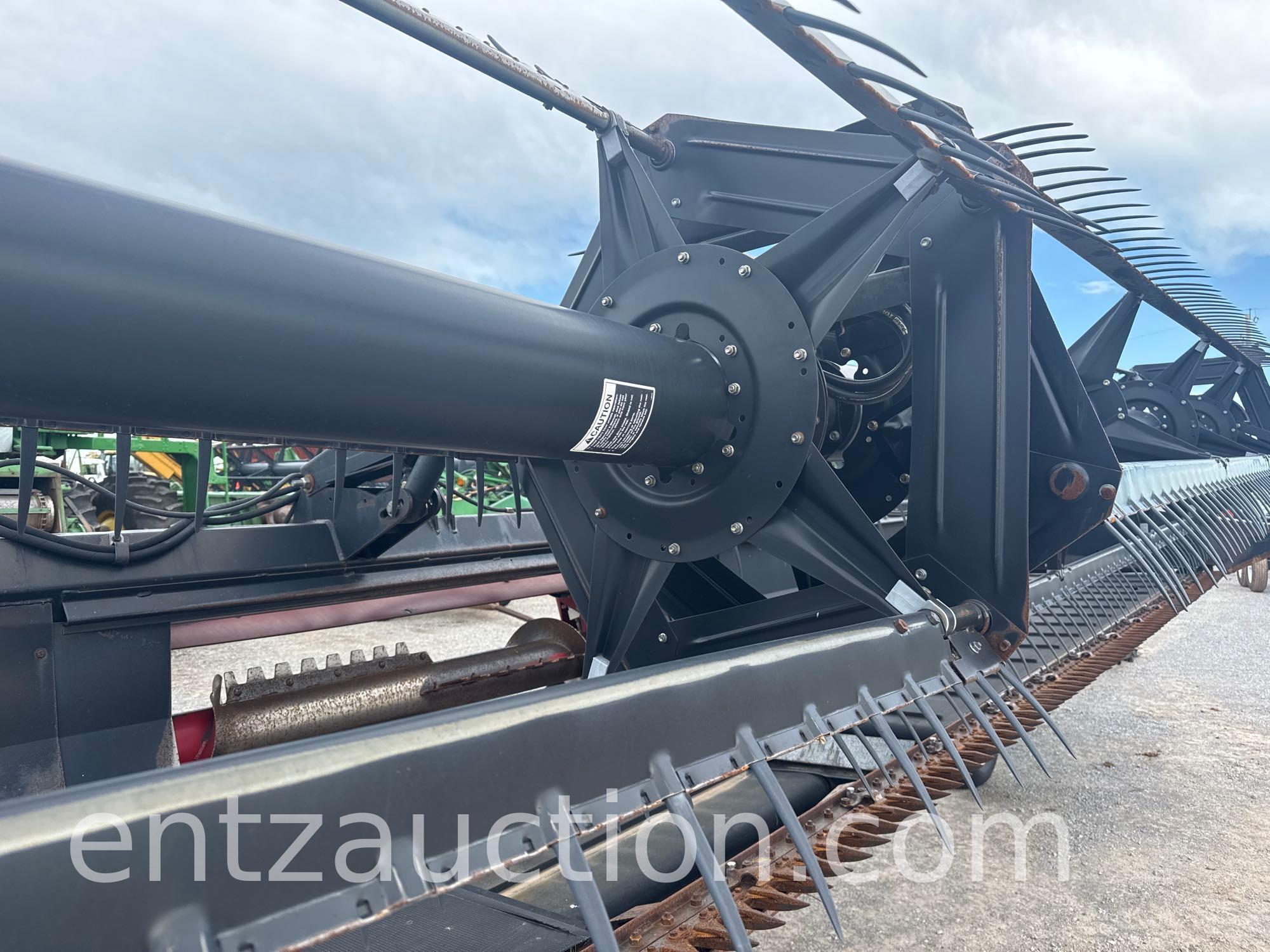 1999 MACDON 962 DRAPER HEADER, 36', FORE & AFT,