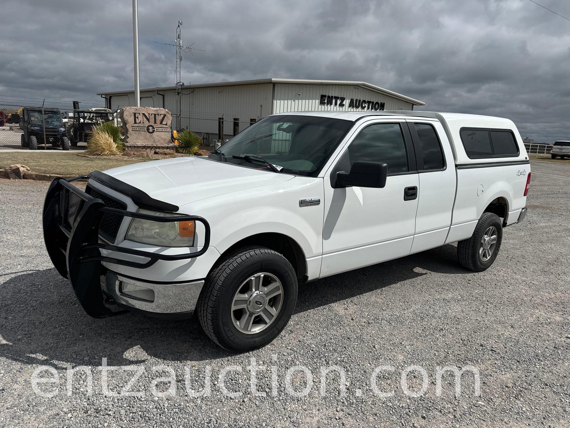 2005 FORD F150 PICKUP, EXT. CAB, AUTO,