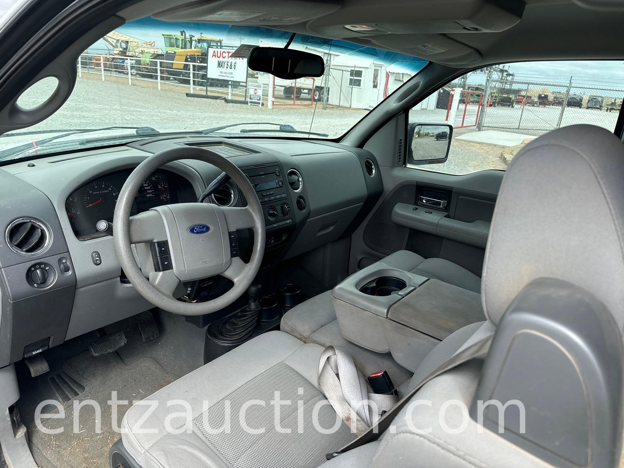 2005 FORD F150 PICKUP, EXT. CAB, AUTO,