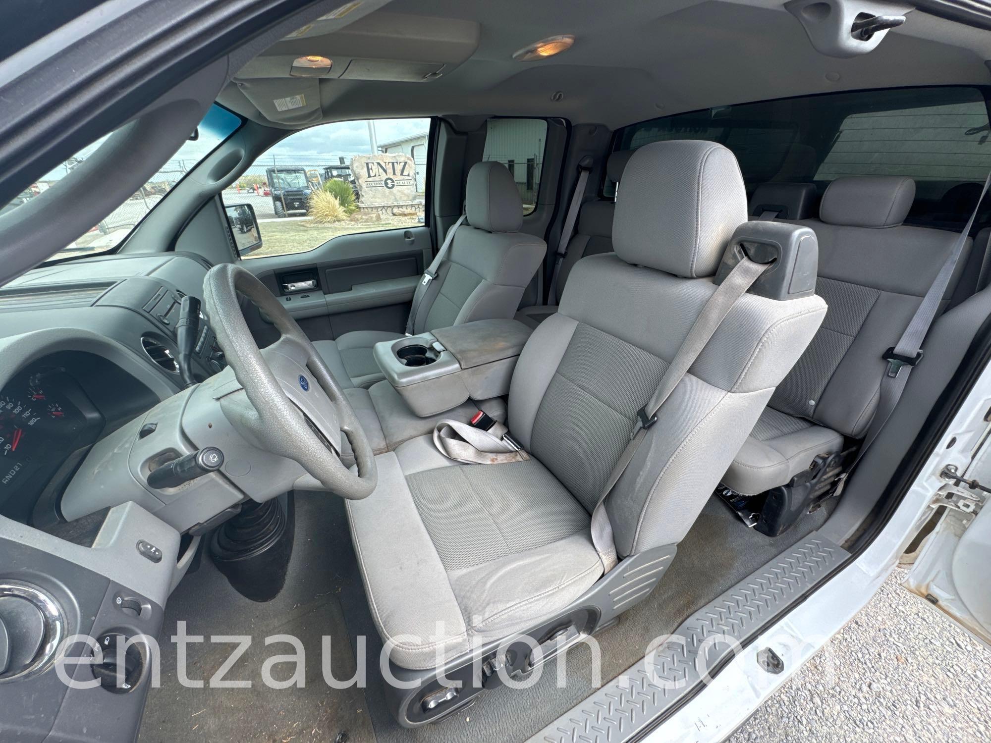 2005 FORD F150 PICKUP, EXT. CAB, AUTO,