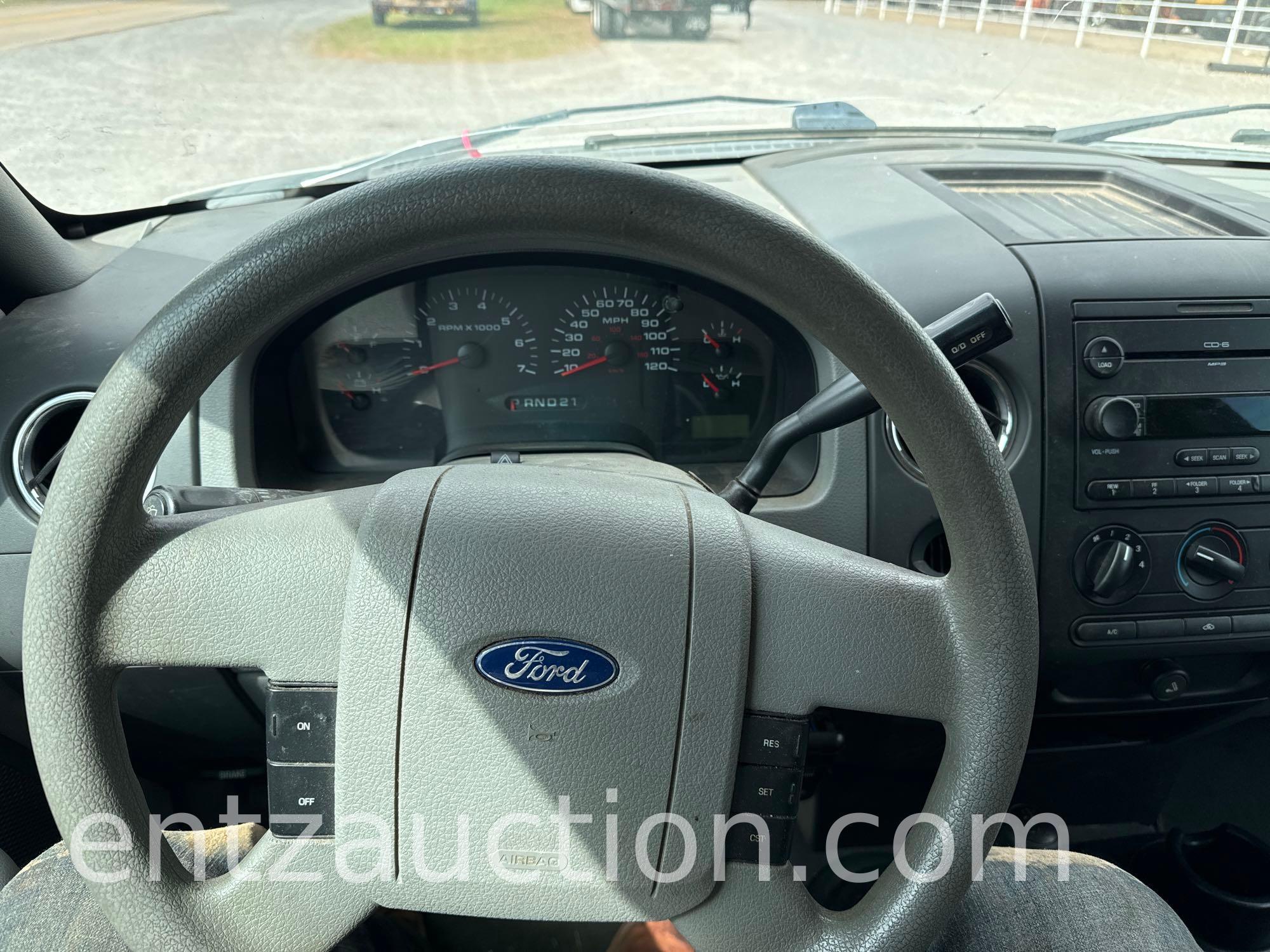 2005 FORD F150 PICKUP, EXT. CAB, AUTO,