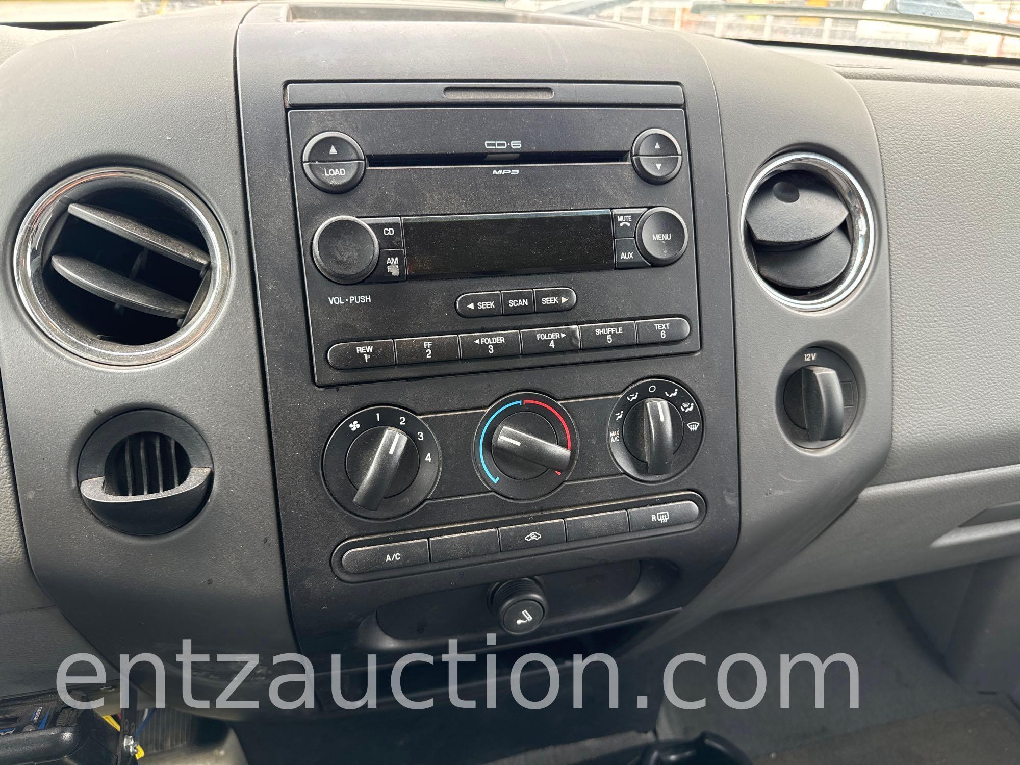 2005 FORD F150 PICKUP, EXT. CAB, AUTO,