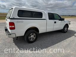 2005 FORD F150 PICKUP, EXT. CAB, AUTO,