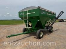 EZ TRAIL 3400 GRAVITY WAGON, APPROX. 300 BU.,