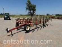 H&S WHEEL RAKE, 16 WHEEL, 55" WHEELS, BIFOLD