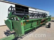 JD 925 FLEX HEADER, FORE & AFT, PICKUP REEL,