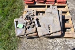 (8) Massey Ferguson Suitecase Weights, Selling 8x$