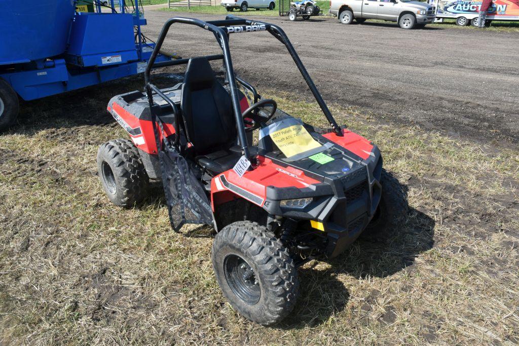 2017 Polaris Ace 150 Youth ATV, 2WD, Used  Very Little