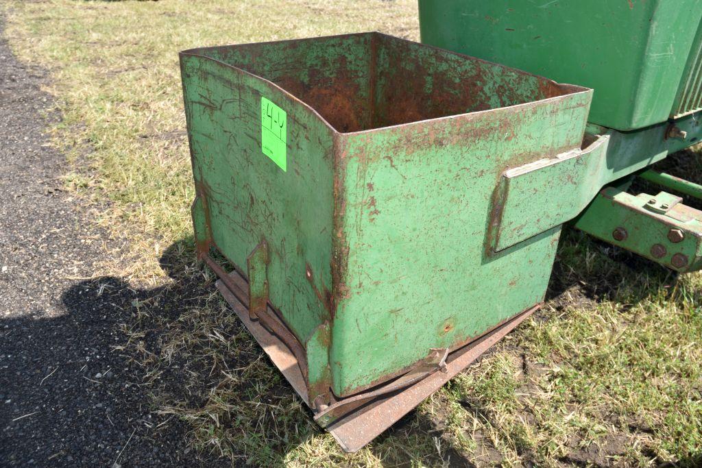 John Deere 4440 2 WD Tractor, Rock Box, Power  Quad, 460/85 R38 95 % Band Duals, 4292 Hours  Showing
