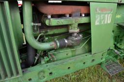 1967 John Deere 2510, Open Stataion, 2wd,  Synchro, 540/1000 PTO, Fenders, 3 pt, 1  Hydraulic, Origi