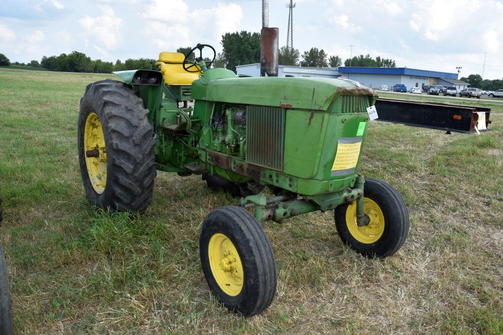 1971 John Deere 3020, Gas Fenders, 2wd, Open  Station, Posi Rear End, Synchro, Single  Hydraulic, 3