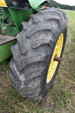 1971 John Deere 3020, Gas Fenders, 2wd, Open  Station, Posi Rear End, Synchro, Single  Hydraulic, 3