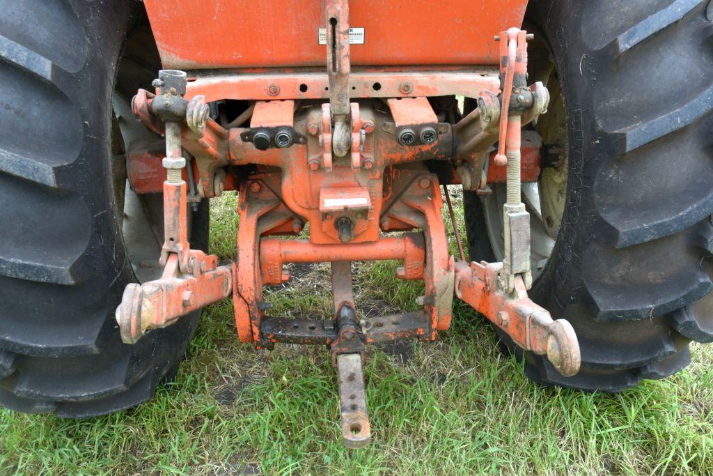 Allis Chalmers 190XT Diesel Tractor, Series  III Cab, 3pt., 540PTO, 8 Speed, 18.4x34 Tires  Like New