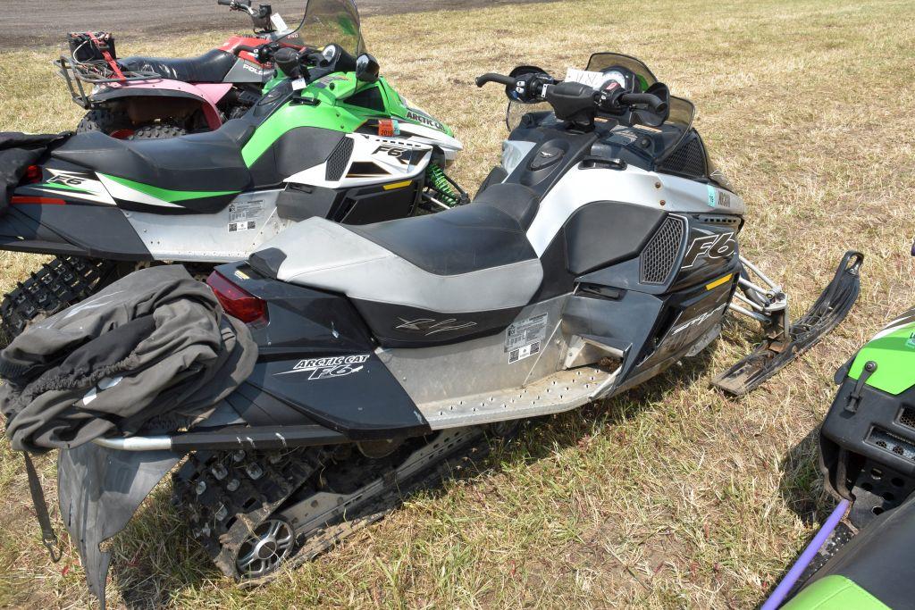 2007 Artic Cat F6 Snowmobile, EFI, 3,702  Miles, New Carbides, Runs Good, With Cover