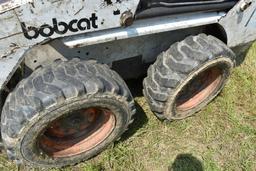 Bobcat 753 Skid Loader, Diesel, Runs Good,  Cage Cab, 5340 Hours, Hand & Foot Controls
