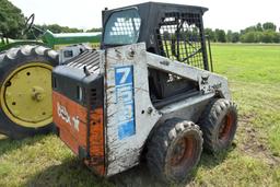 Bobcat 753 Skid Loader, Diesel, Runs Good,  Cage Cab, 5340 Hours, Hand & Foot Controls
