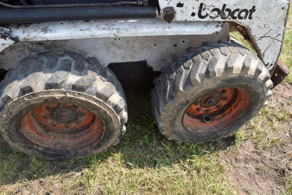 Bobcat 753 Skid Loader, Diesel, Runs Good,  Cage Cab, 5340 Hours, Hand & Foot Controls