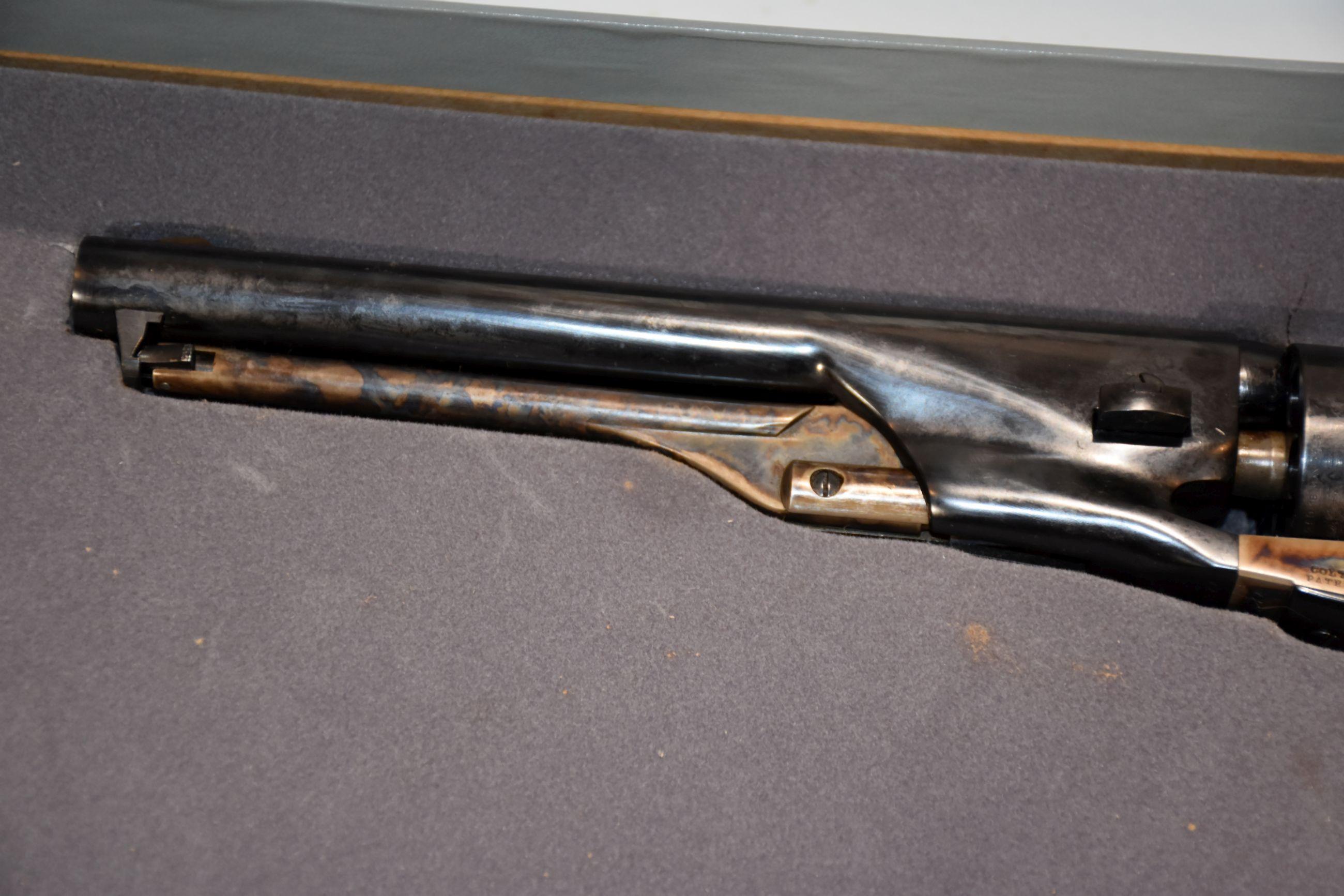 Authentic Colt Black Powder Signature Series Commemorative Revolver, SN: 44374, Colt 1861 Navy 36 Ca