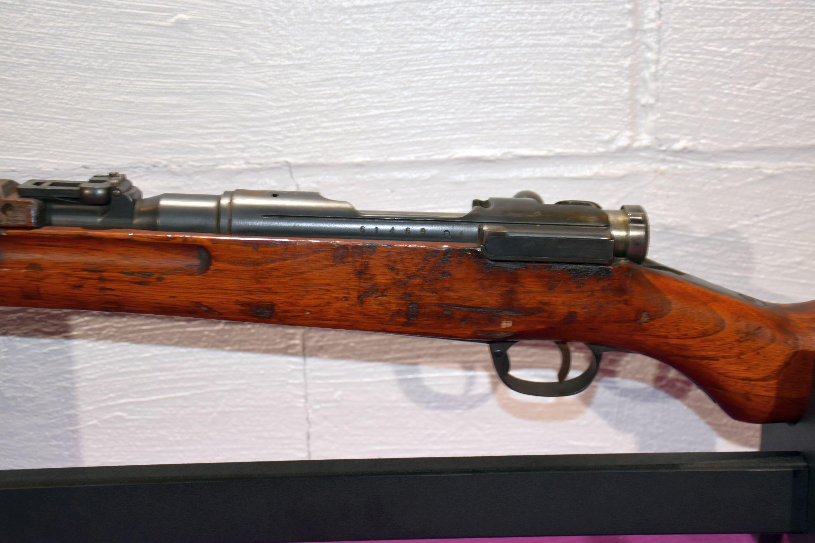 Japanese Military Rifle With Bayonet, Bolt Action, SN: 61469