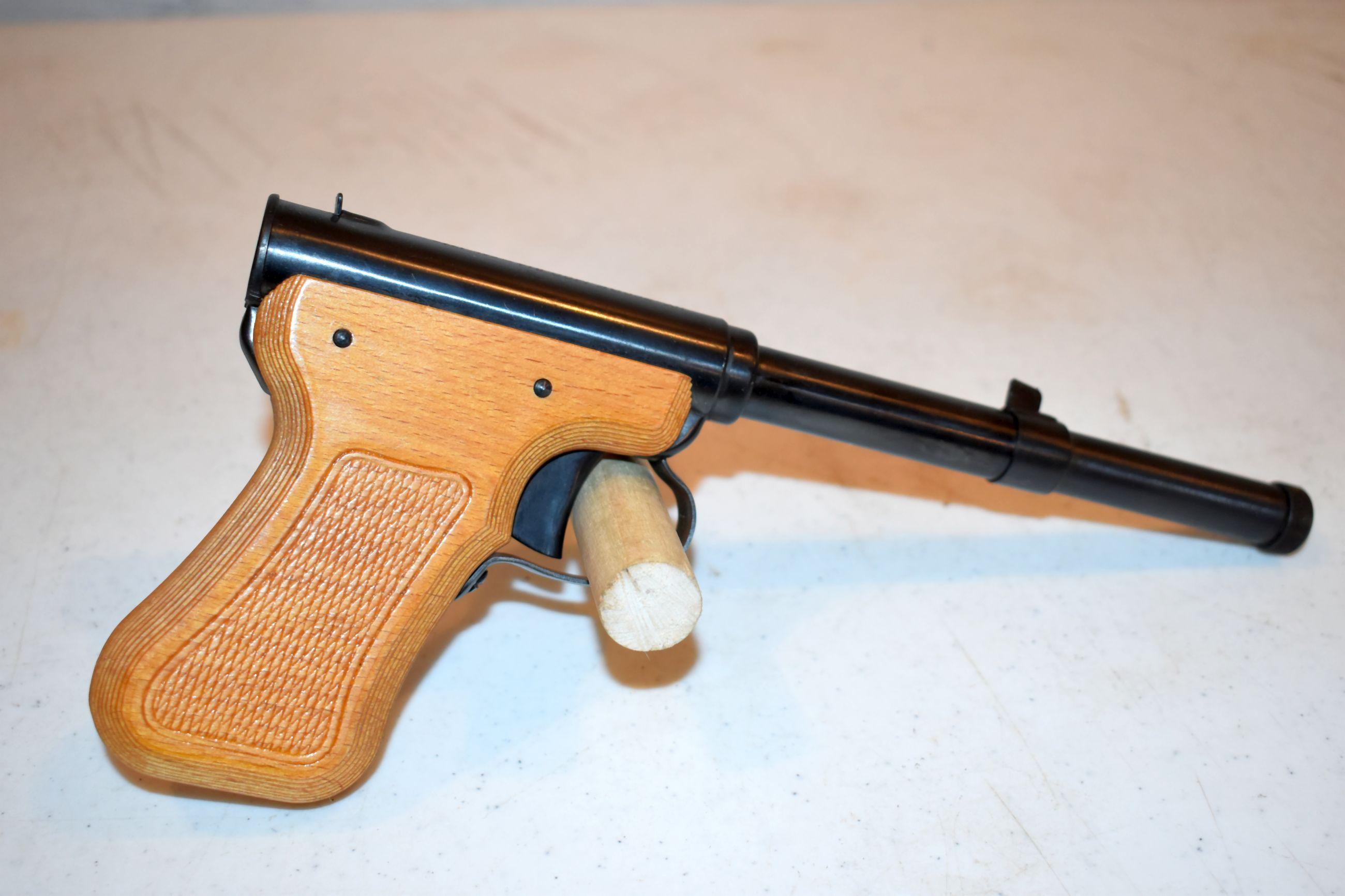 Hy-Score Model 814 Air Pistol, .177 Cal., With Original Box