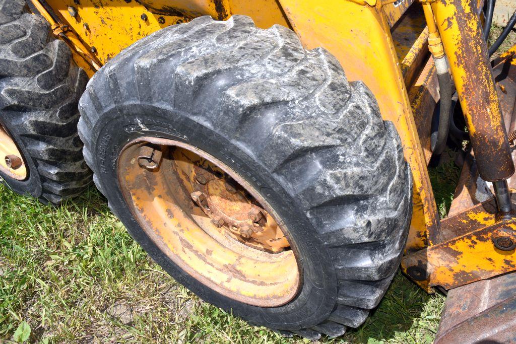Mustang 345 Skid Loader, T Bar Steer,
