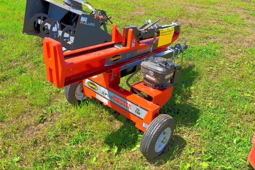 SpeeCo 22 Ton Split Master Log Splitter, On Trail