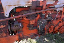 Case SC, N/F, Fenders, 11.2x38 Tires, Wheel Weights, PTO, SN:5107094, Non Running, Motor Is Free