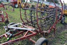 IHC 310 Drag On Hydraulic Cart, 5 Section Spike Tooth, 30’