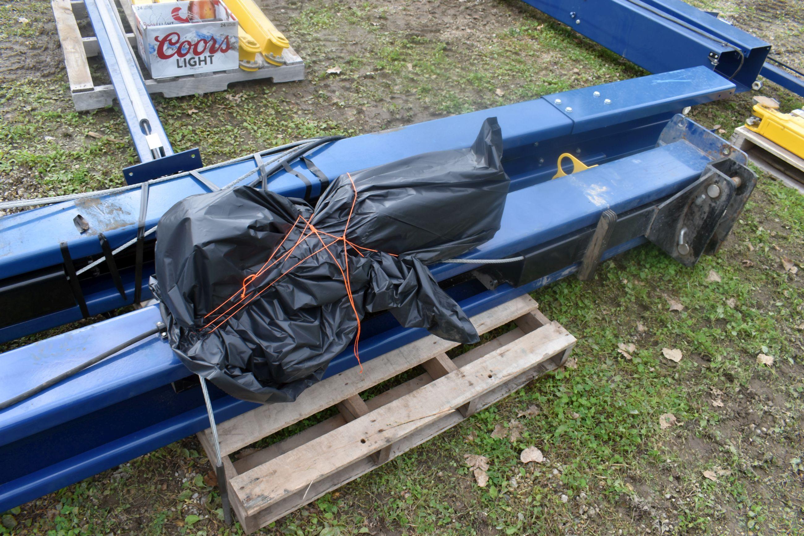 Challenger Model E10 10,000 Pound 2 Post 4 Leg Lift, Single Phase, 230 Volt, SN:160500000142749, Has